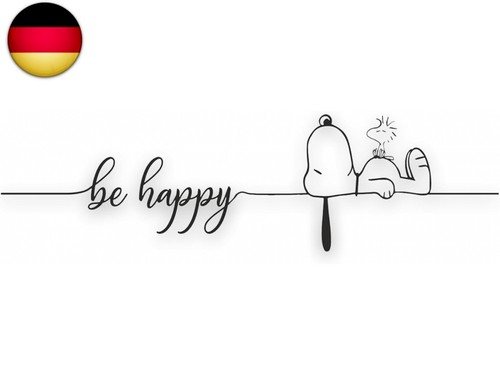Autosticker snoopy happy - autosticker,