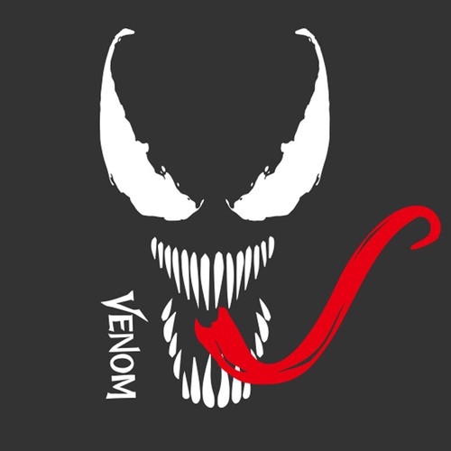 Auto aufkleber venom - aufkleber-,