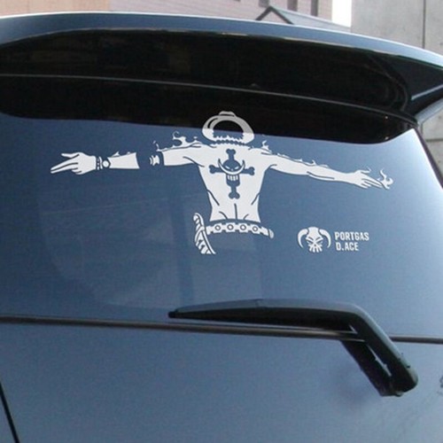 Auto one piece anime aufkleber - one,