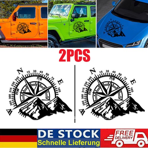 Deu aufkleber kompass - aufkleber,