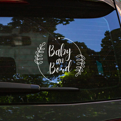 Baby board aufkleber - aufkleber, auto