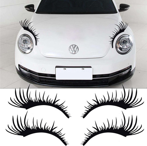 Schwarze wimpern aufkleber - schwarze,