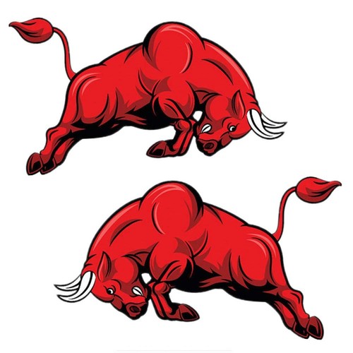 Auto aufkleber bull - auto,