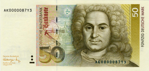 Aufkleber mark schein - d-mark,