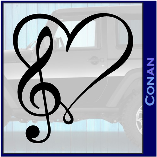 Musik sticker herz - musik,