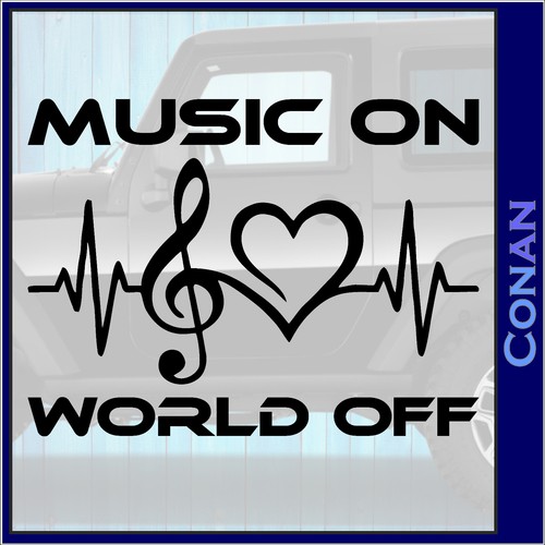Musik sticker herzschlag - musik,